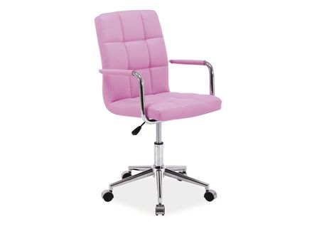 Irodai szék Q-022 rózsaszín