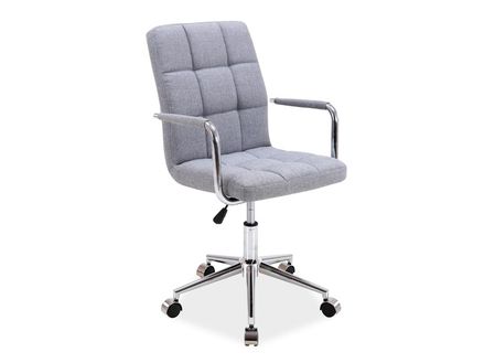 Irodai szék Q-022 szürke anyag