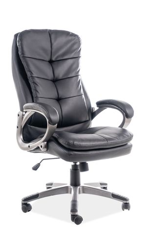 Irodai szék Q-270 fekete eco bőr